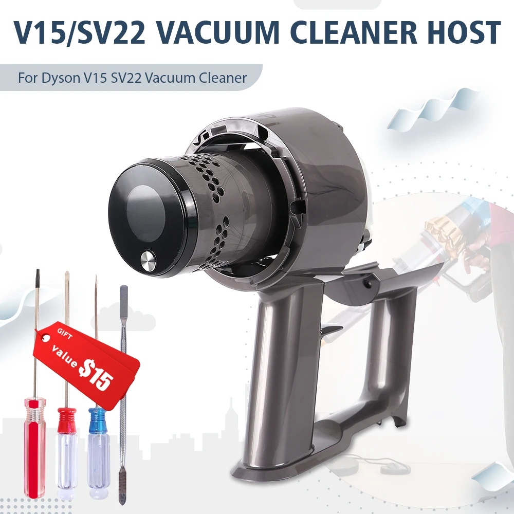 مقبض مضيف محرك الجسم الرئيسي ، ملحقات المحرك لـ Dyson V15 ، كشف SV22 ، مكنسة كهربائية ، مجموعة مفاتيح متضمنة