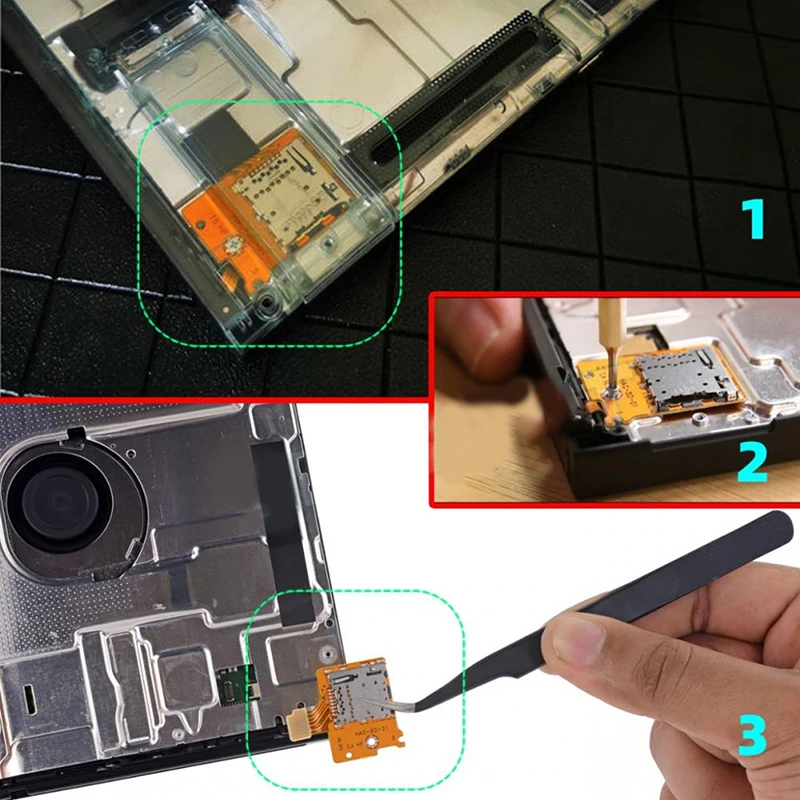 1pcs TF Card Slot Replacements Original Micro SD Card Slot Socket TF Card Reader Board Repair Replacement For Nintendo Switch