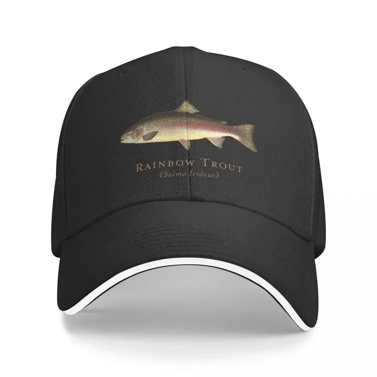 

Rainbow Trout Vintage Illustration Baseball Cap birthday Hat Man For The Sun For Man Women's