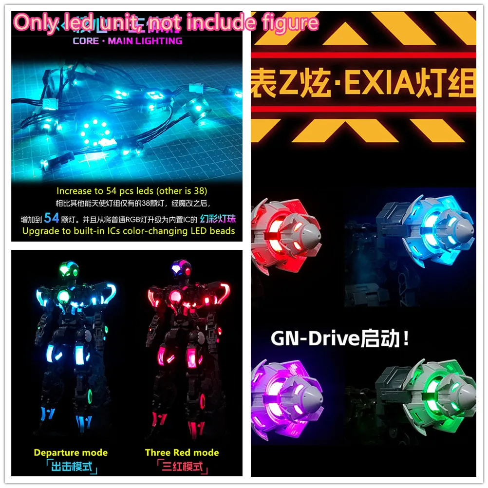 

UA Studio Unicorn & Art PG 1/60 GN-001 EXIA RGB Сверхяркий светодиодный модуль Super LED DU002 *