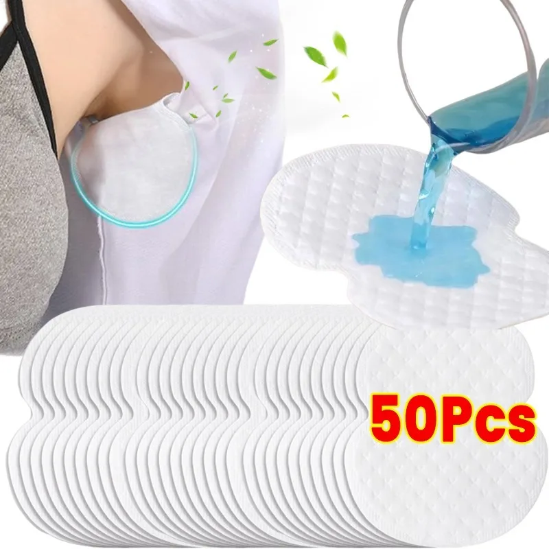 Sweat Pads Dress Clothing Underarm Sweat Perspiration Deodorant Care Sweat Absorbent Sticker Pads Armpit Care for Women Men