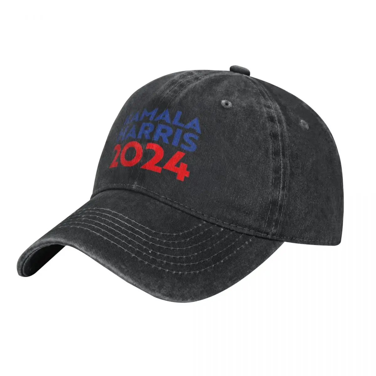 Kamala Harris 2024 Baseball Caps Casual Distressed Washed Headwear for Men Women Outdoor All Seasons Travel Hats Cap