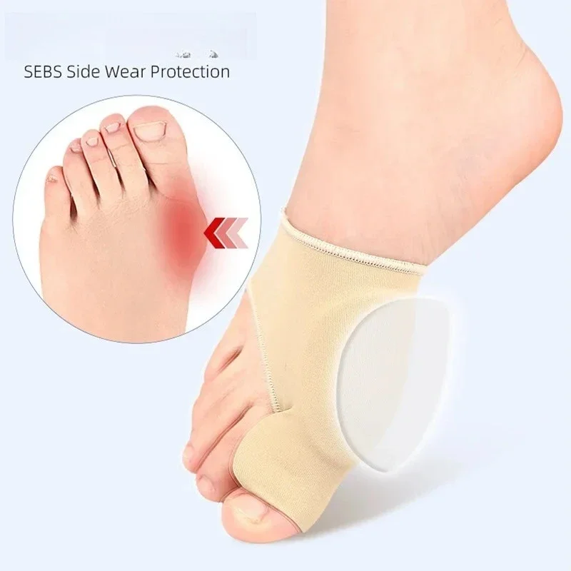 

Пара разделителей для пальцев ног, корректор вальгусной деформации (косточки), ортопедические вкладыши, регулятор положения большого пальца, коррекция косточек, защита стопы, инструменты для ухода за ногами