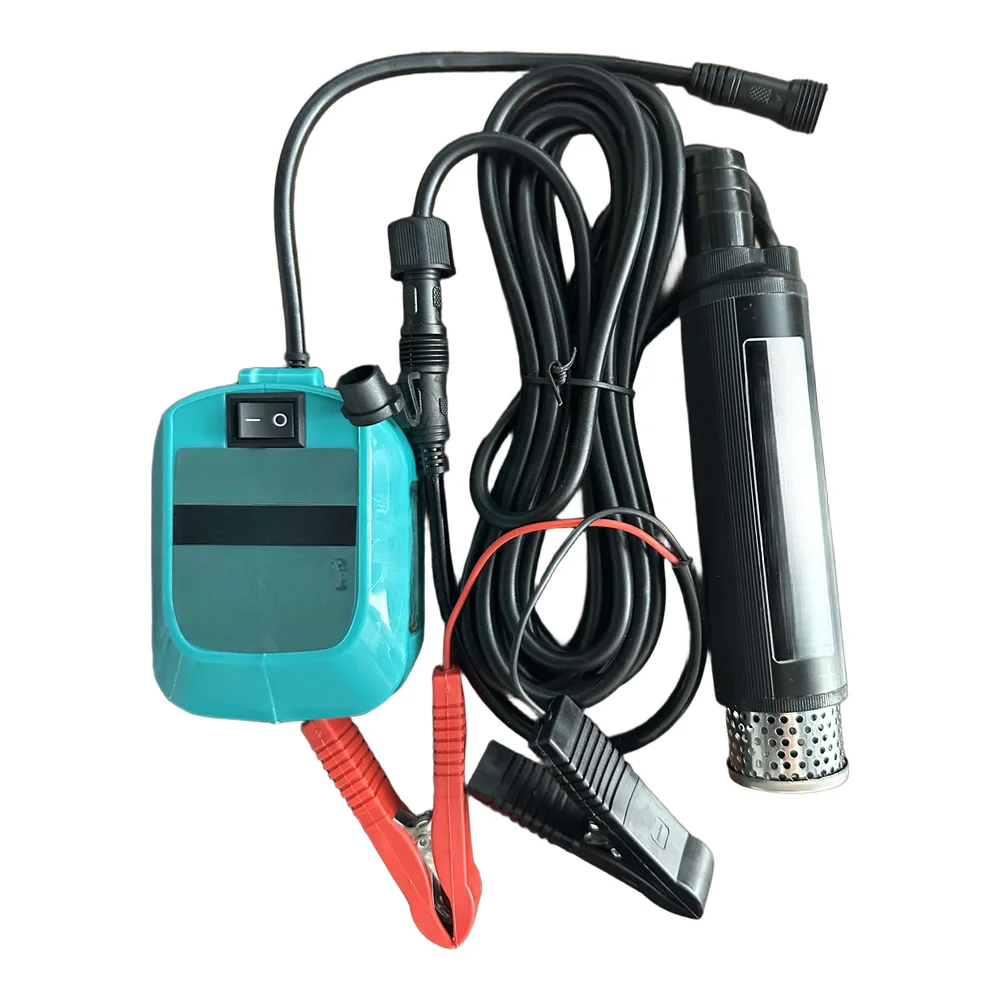 12V 24V 100W Electric Oil Water Pump 30 Liters Per Minute Flow 5 Meter Vertical Lift for Diesel Fuel Tank Operations