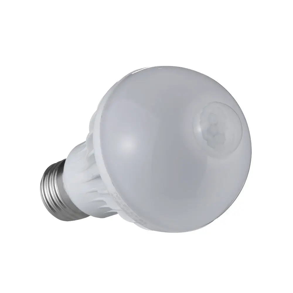 5W/7W/9W High Sensitivity Energy-saving White PIR Infrared Motion Smart Bulb Sound Sensor LED Light