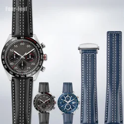 Voor TAG TAG Heuer Carrera Porsche Edition Waterdicht Zweetbestendig Zacht Comfortabel Koeienhuid Lederen Horlogeband Accessoires 22m