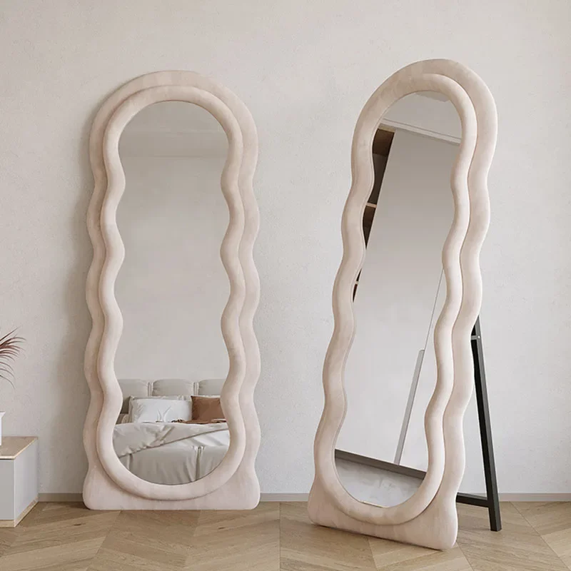 

Dressing Aesthetic Mirror Full Body Bedroom Standing Mirror Nordic Vintage Decoration Maison Home Decoration Accessories LQQ30XP