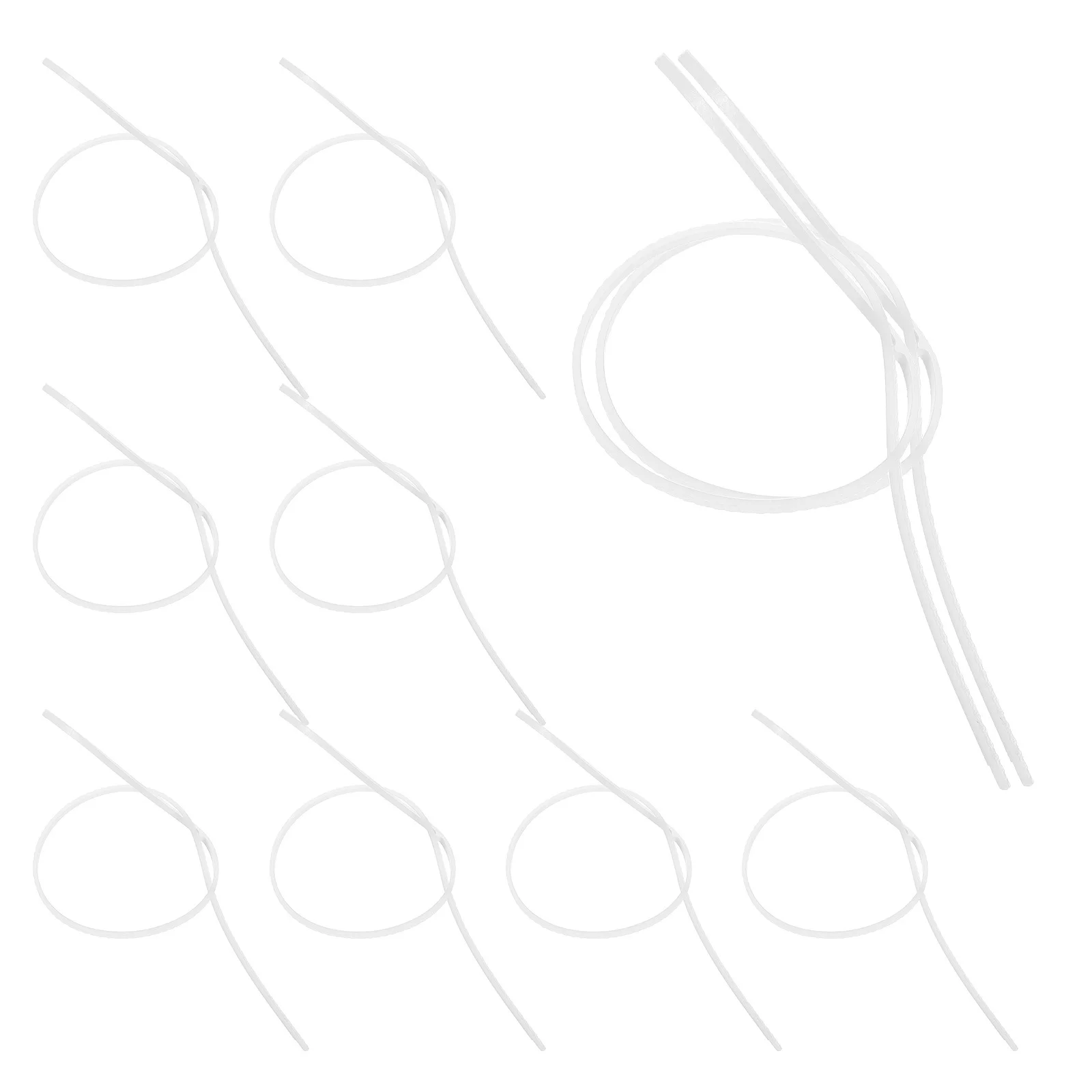 

150Pcs Hot Melt Resin Strips 2mm White Thermal Glue Strips for Book Binding Album Textbook Repair Tape Hot Melt Edge Bander Glue