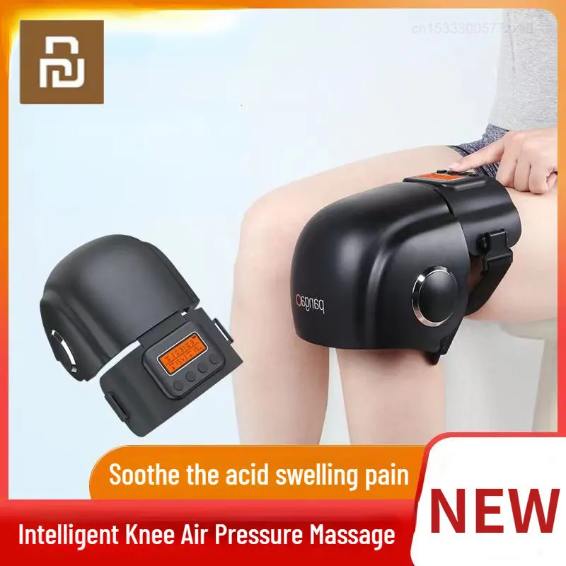 

Youpin Pangao Intelligent Knee Massager Air Pressure Massage Infrared Heating Vibration Physiotherapy Instrument for Pain Relief