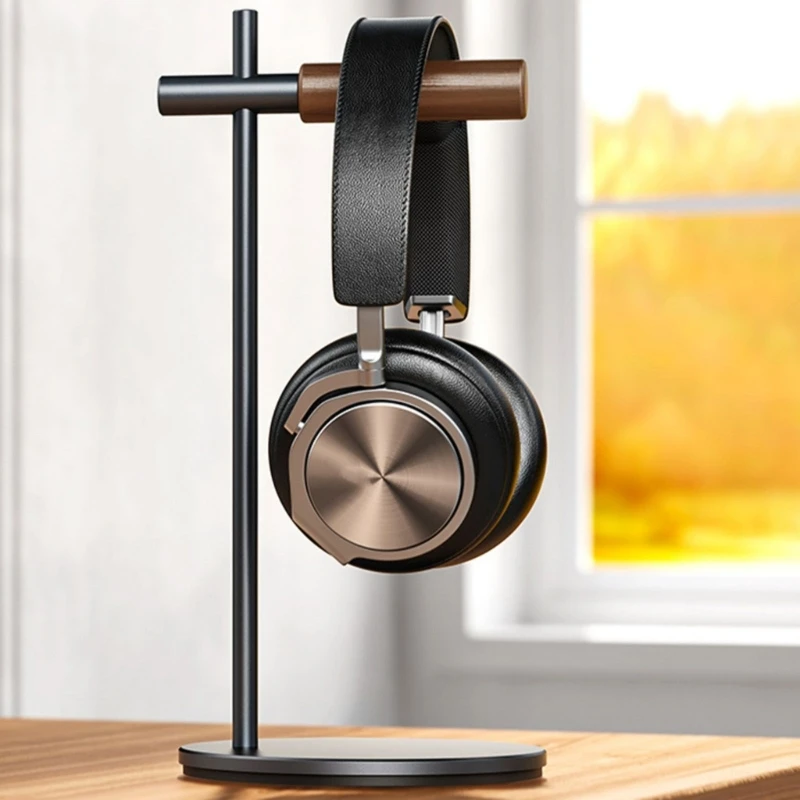 Soporte para auriculares escritorio, colgador auriculares para Base ahorro espacio escritorio