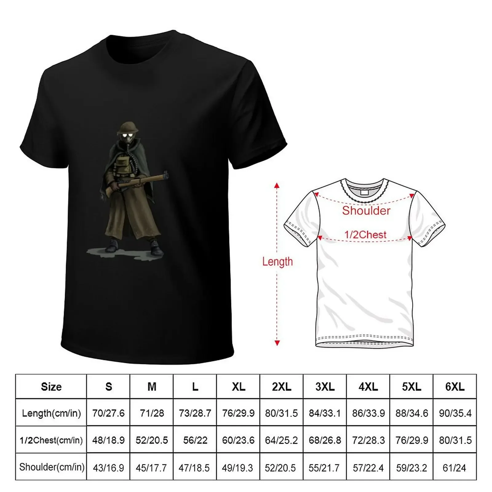 Old Contemptibles T-Shirt heavyweights anime graphic shirts korean fashion mens graphic t-shirts anime