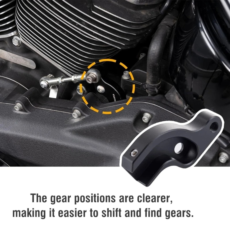 

Motorcycle Gear Shifts Assist High Strength Aluminum Gear Shifts Assist Simple Installs for Bike 2018 to 2025 X37F