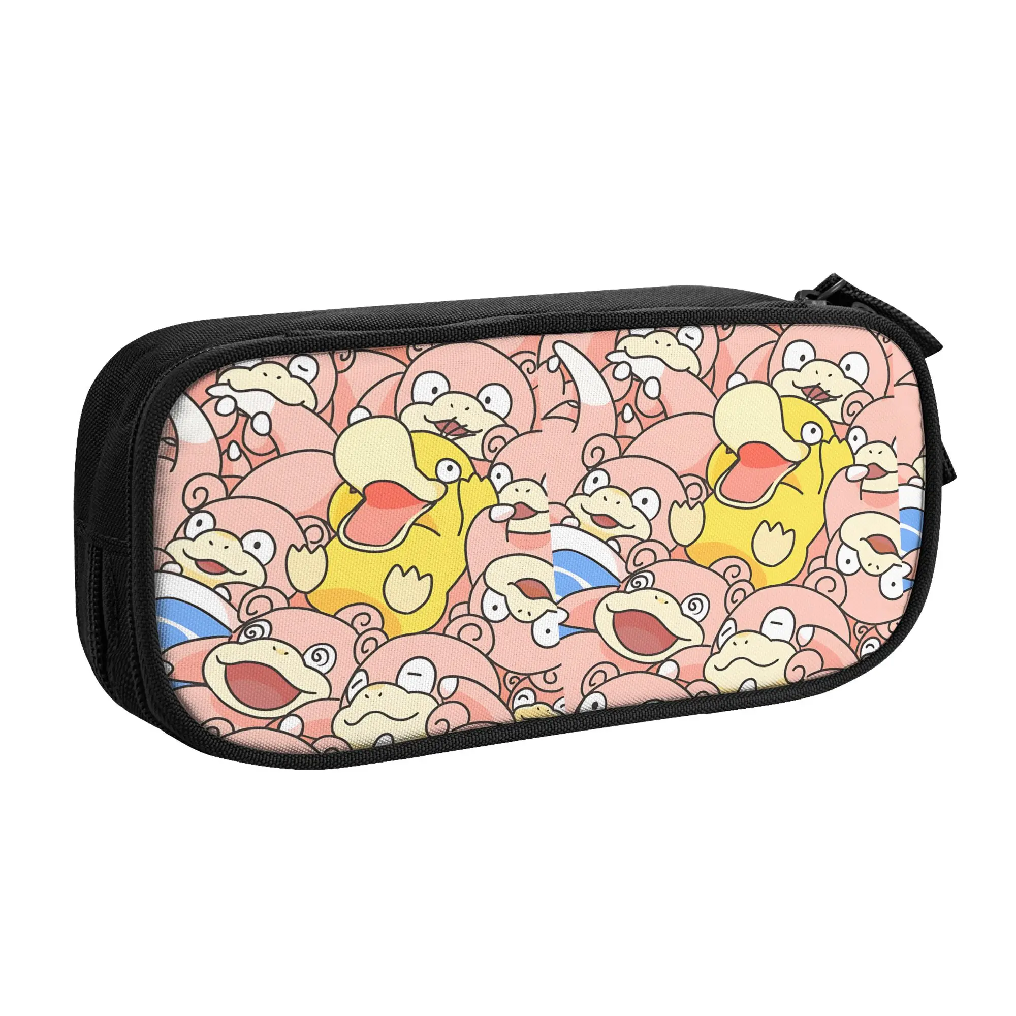 Custom Funny Pokemon Theme Large Capacity Bags for Child  School Pencil Bag for Boys Gilrs Kids