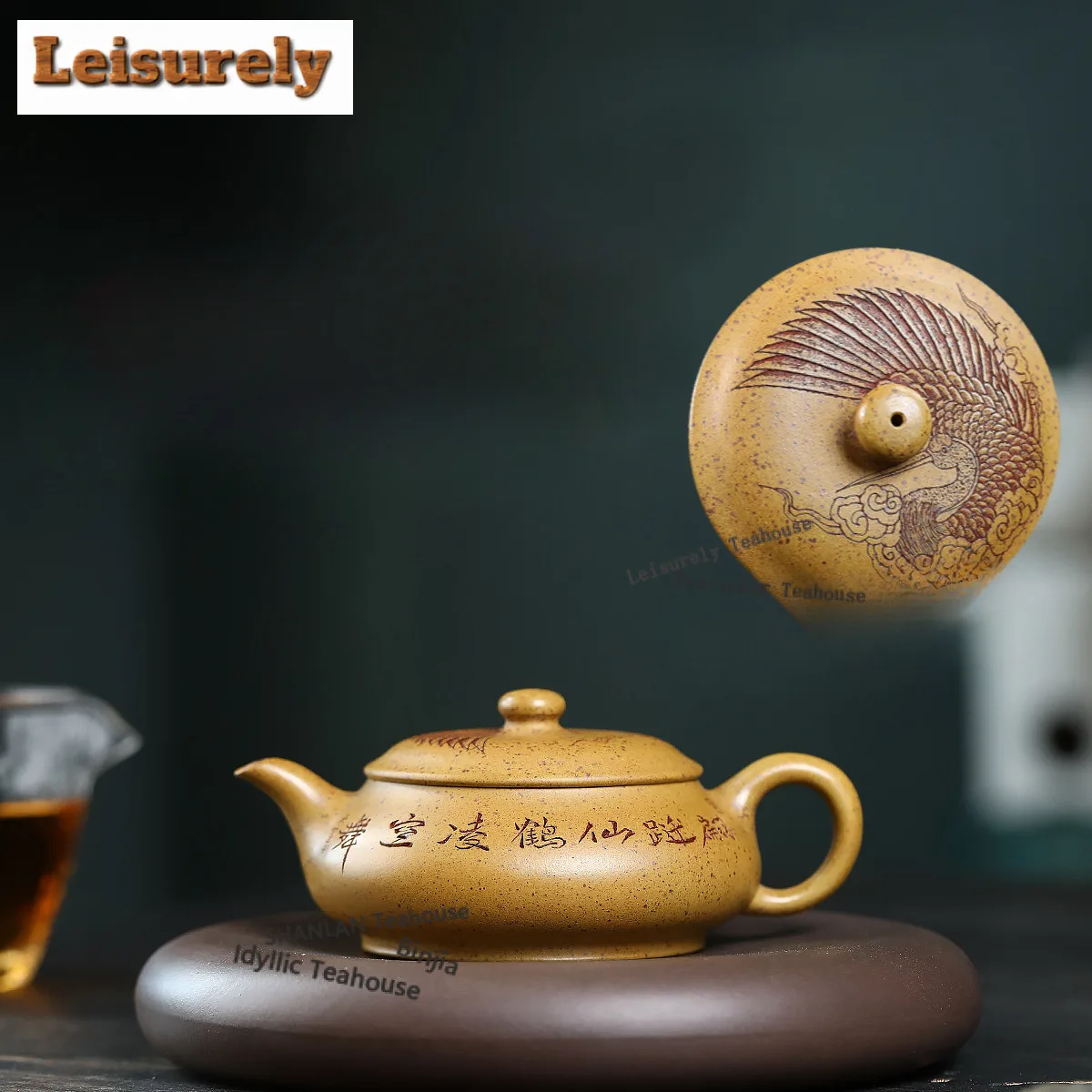

180ml Authentic Yixing Purple Clay Teapots Handmade Ming Lu Pot Raw Ore Wood-fired Porcelain Mud Kettle With Filter Zisha Teaset