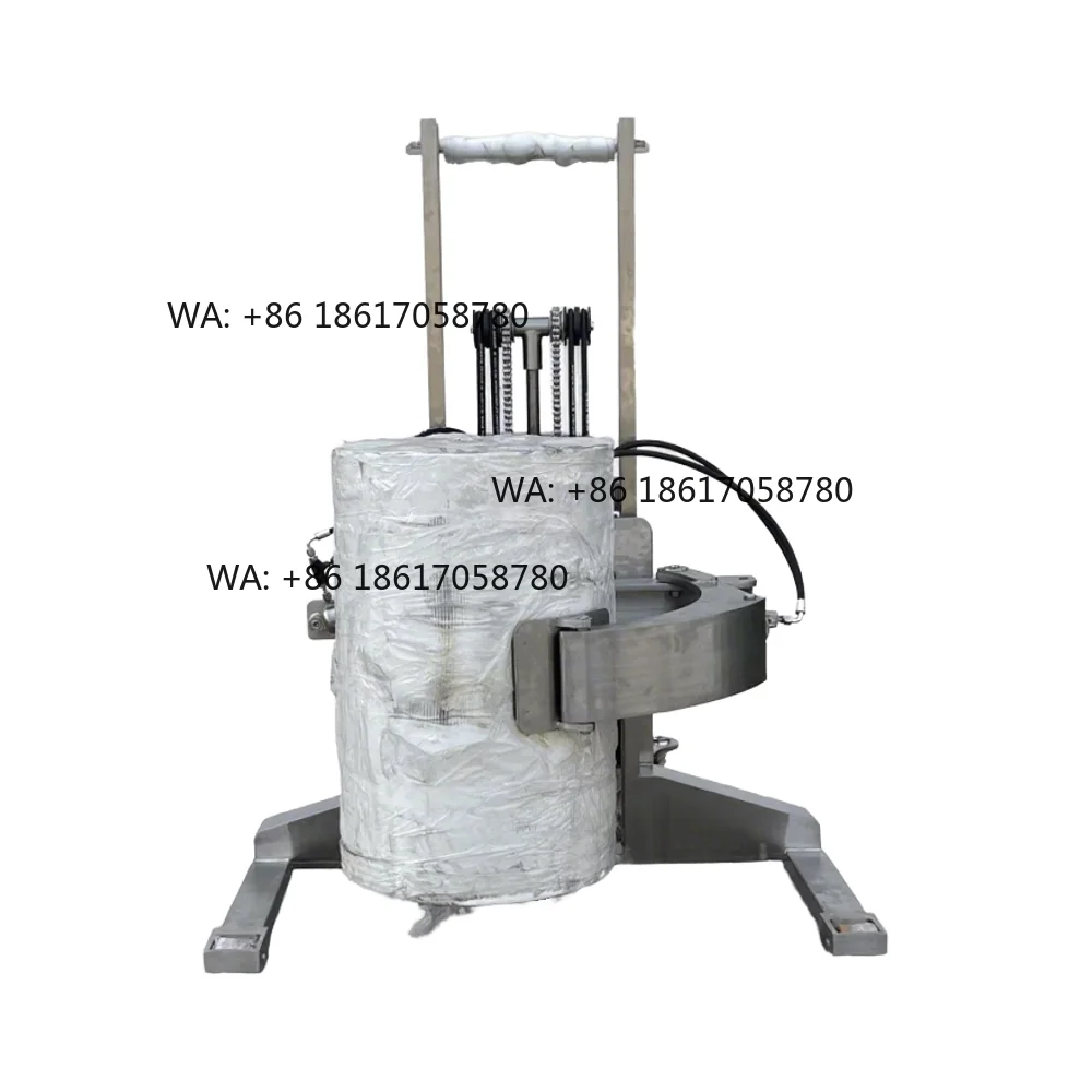ATS Stainless Steel Hydraulic Mobile Height Adjustable Roll Handling Stacker Coil Lifter for Factory Warehouse Industrial