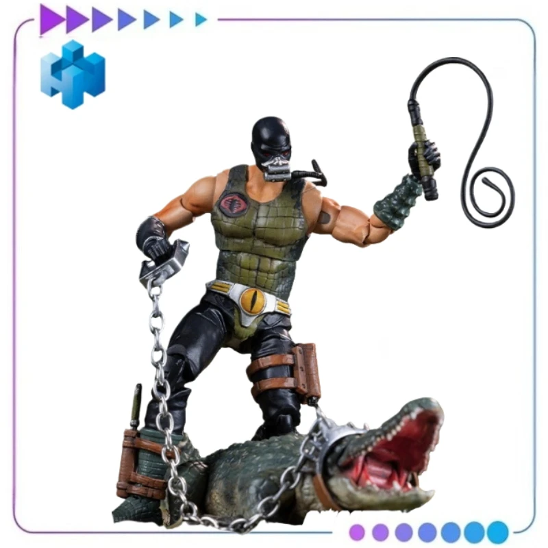 

【Original】HIYA Toys Ultimate Mini Series G.I. Joe Croc Master & Fiona 1/18 Action Figure Model Classic Anime Toys