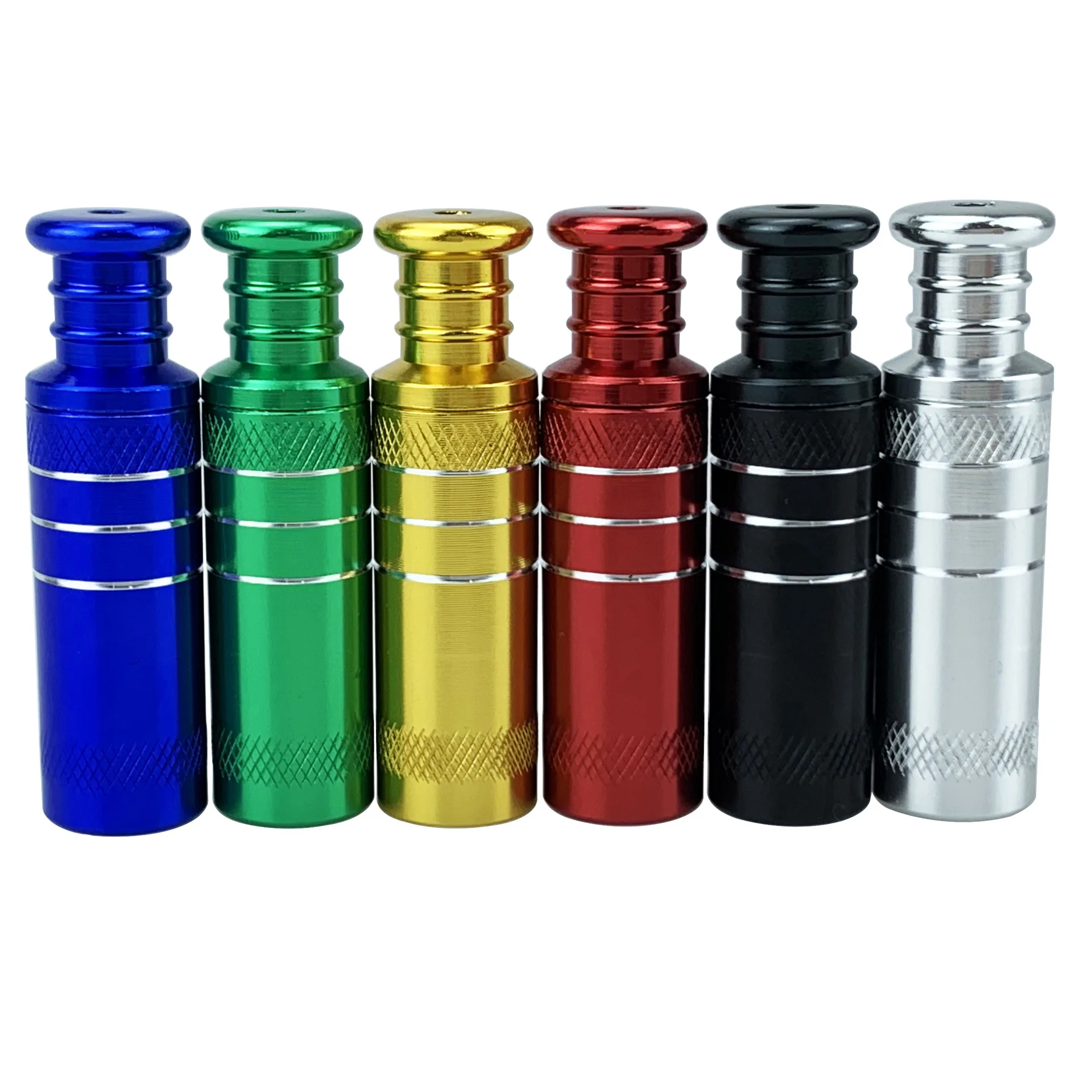 

Mini Metal Detachable Pipes Creative Smoking Pipe Herb Filter Tobacco Pipe Portable Grinder Smoke Narguile Mouthpiece