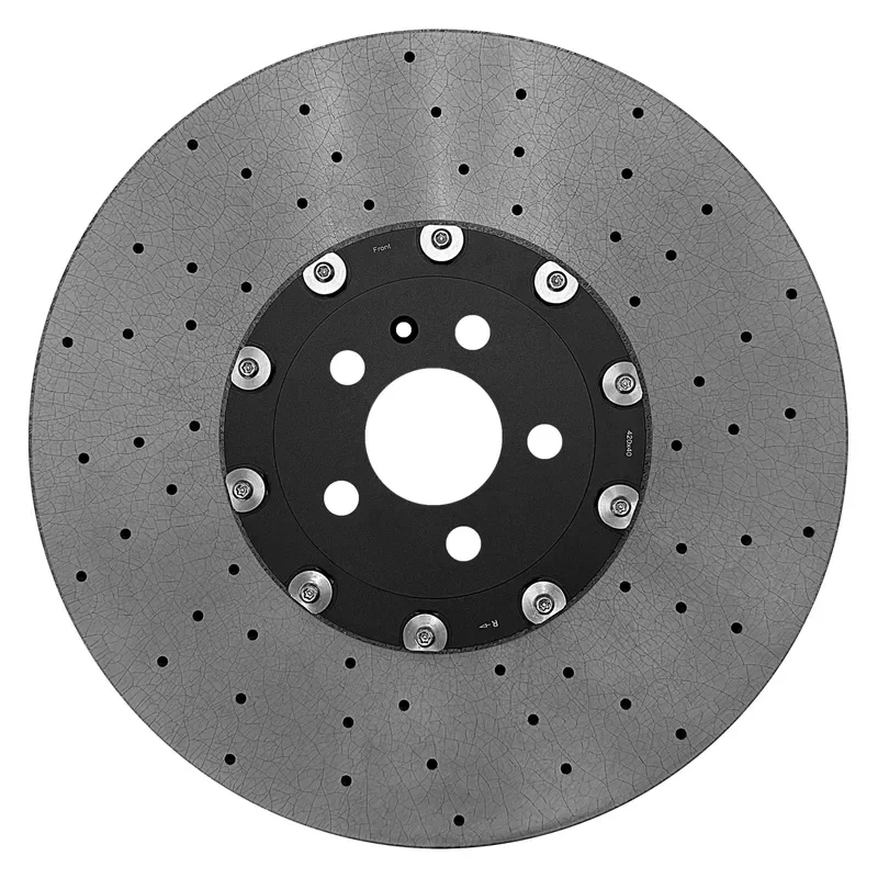 Front Carbon Ceramic Brake Disc for RS6 Avant C7 2013–2018 for 4G0615301H 4G0615302E OEM 420 mm CCB Rotor Replacement