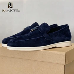 Cashmere Retro Elegant Men Shoe Lock Fringe Slip on Deep Mouth Comfortable Leisure Daily Loafers Casual Luxury Top Quality Shoe