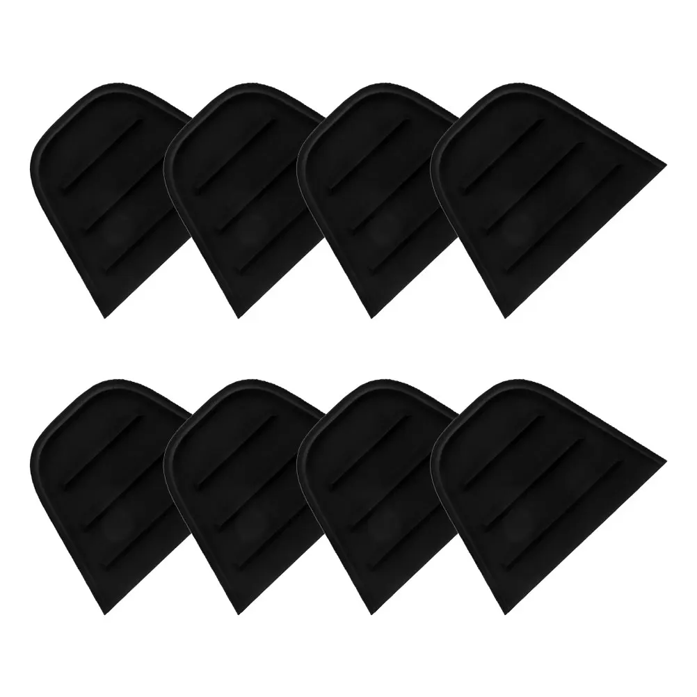 

8pcs Luggage Corner Protectors PVC Bag Easy Install Reinforced Box Frame Corner Guards for Suitcase Plastic