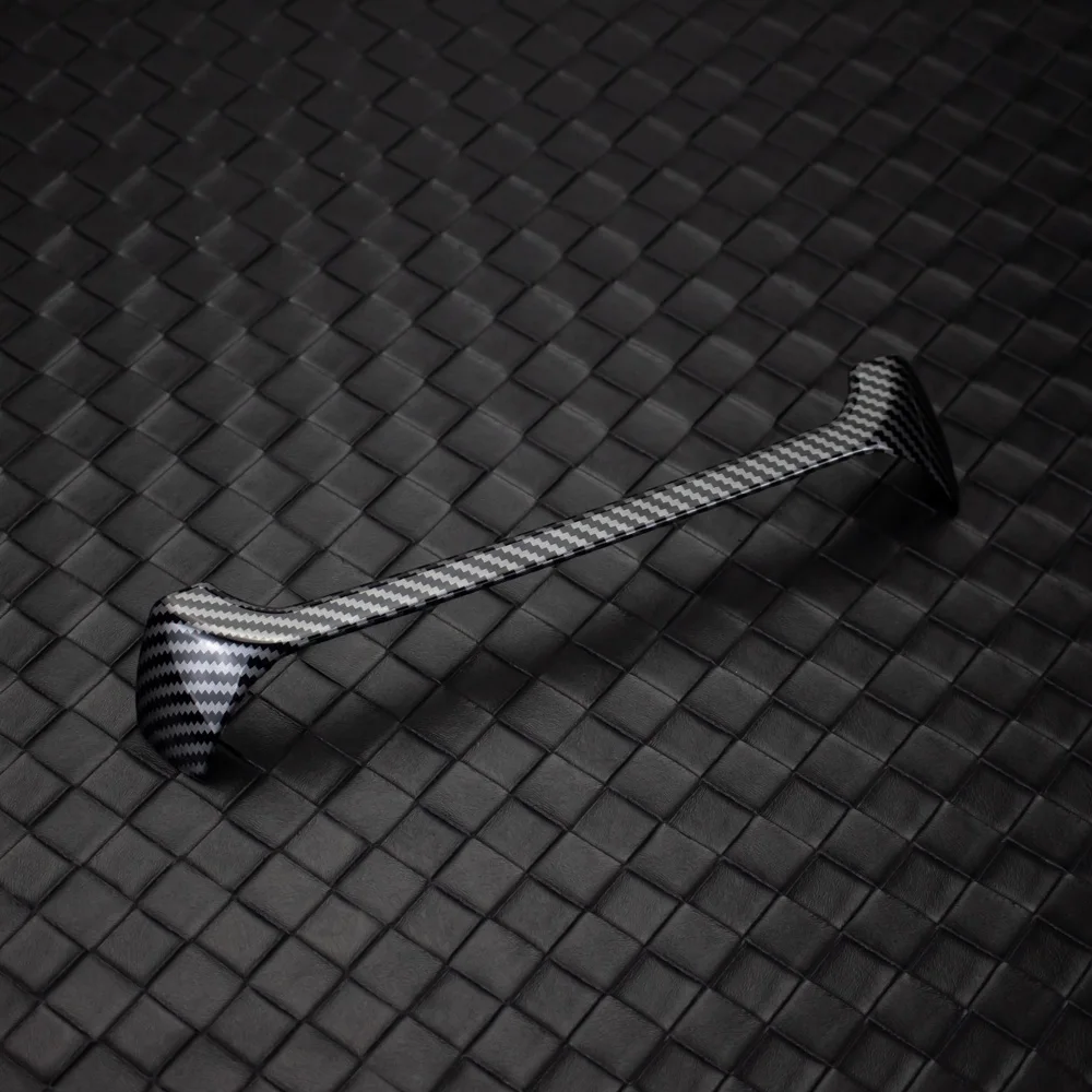 1pc ABS Carbon Fiber Color Decorative Trim under Navigation for Ford Ranger Everest 2023