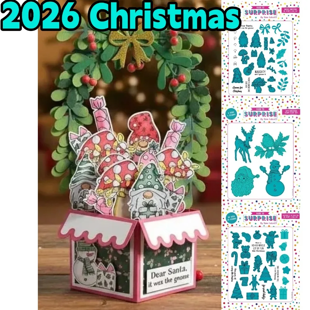 

Metal Cutting Dies For DIY Scrapbooking Crafts Maker Photo Album Template Handmade Decoration 2026 New Christmas Tree Stamps