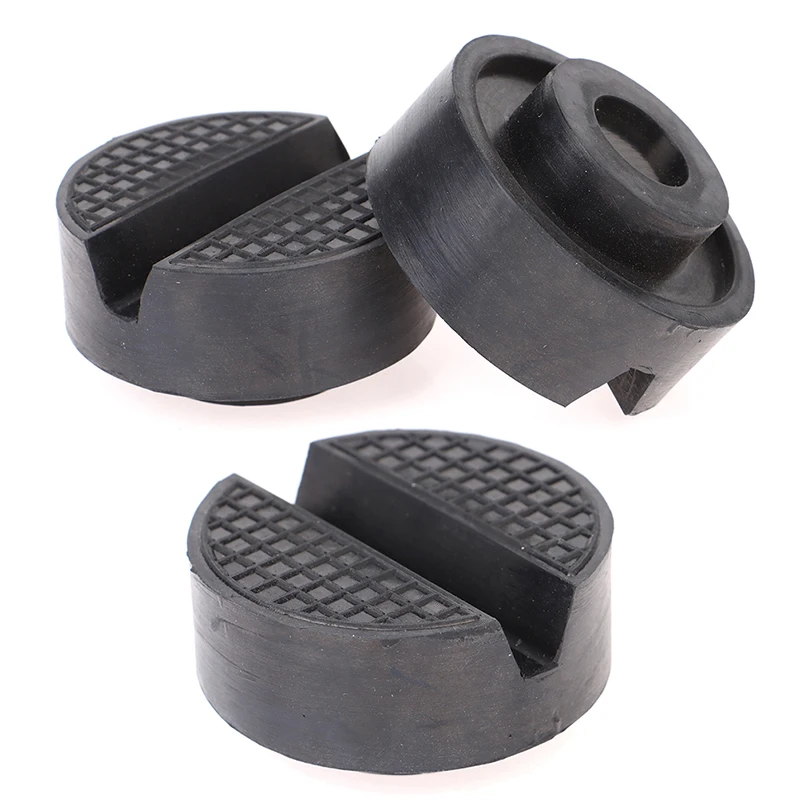 سيارة رفع جاك حامل منصات المطاط الأسود المطاط مشقوق الطابق جاك الوسادة #6