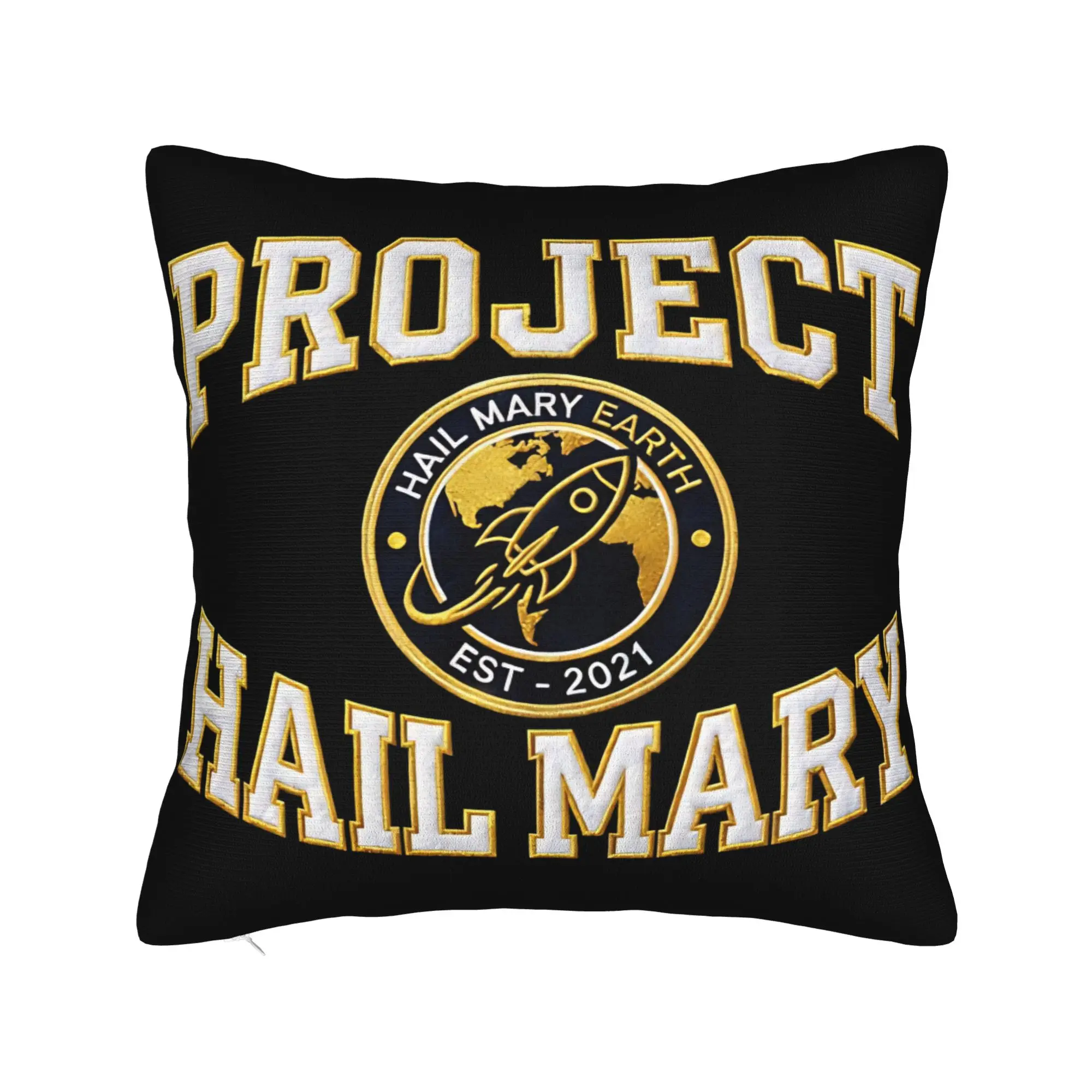 Project Hail Mary Ryland Grace Rocky Jazz Hands Pillowcases  Funny Pillow Case For Living Room Chair Soft Pillow Cover