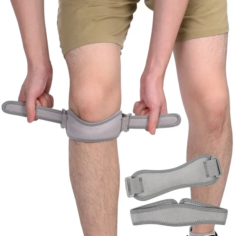 Nieuwe Sport Kneepad Patella Knie Patella Pees Ondersteuning Strap Brace Protector Open Riem Ondersteuning Bandage kniebeschermer kniepijn