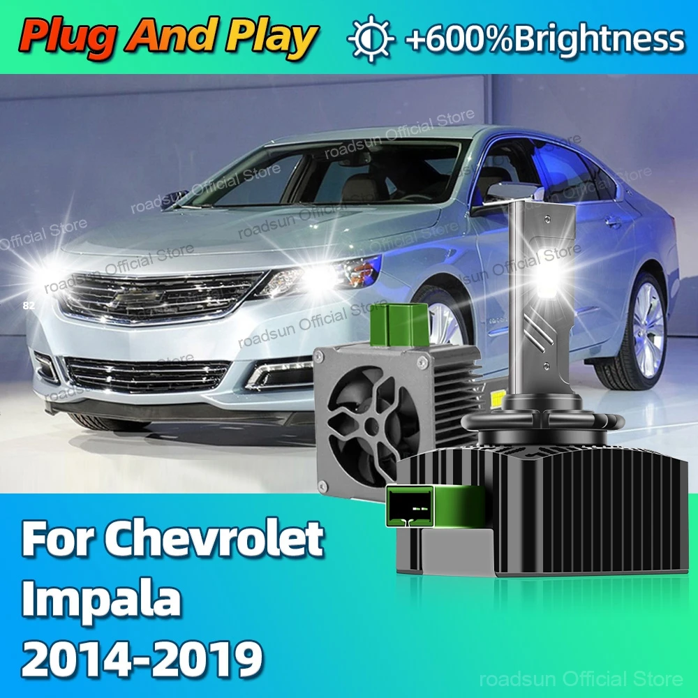 led-headlights-hid-d3s-turbo-car-light-bulbs-30000lm-two-sided-csp-chip-for-chevrolet-impala-2014-2015-2016-2017-2018-2019