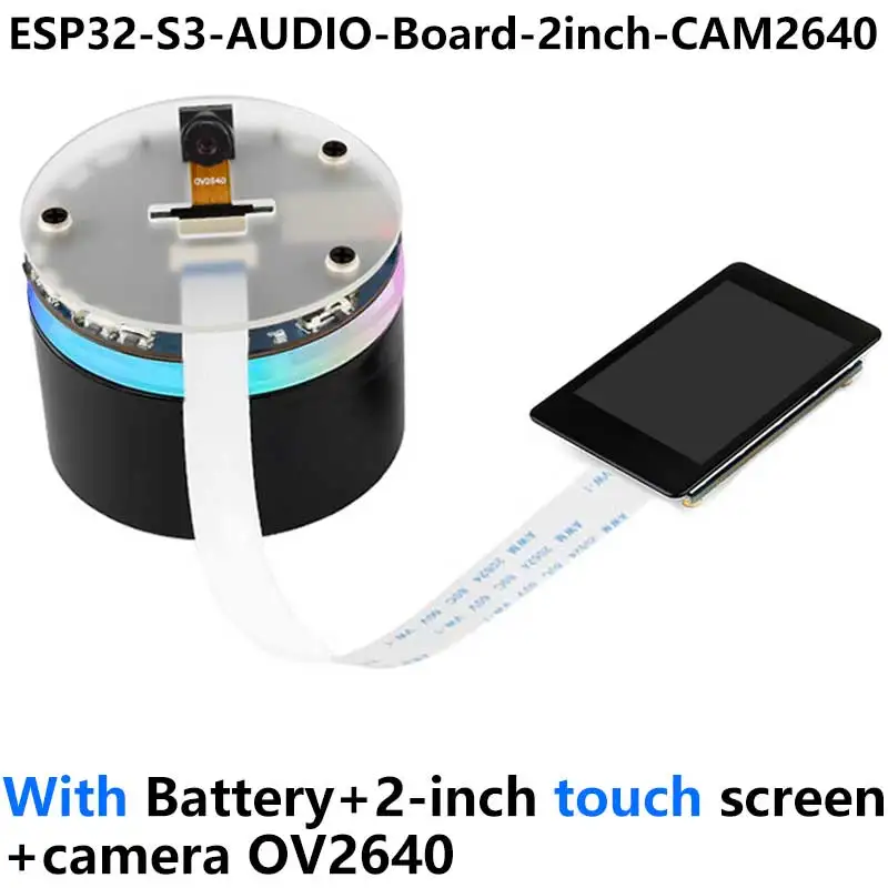 DeepSeek AI Chat de voz ESP32-S3 Placa de AUDIO ESP32-S3-Box N16R8 Placa de AUDIO compatible con LCD externo/cámara para Xiaozhi AI deepseek
