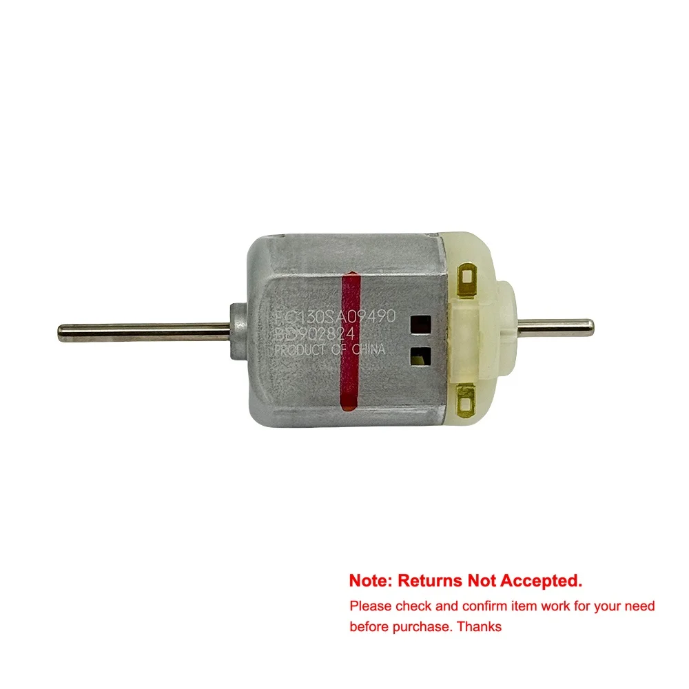 Mabuchi Mini FC130SA09490 Carbon Brush Motor DC 6V 12V 24V Dual Shaft Axis Micro 130 Motor DIY Hobby Toy Model Boat Train Car