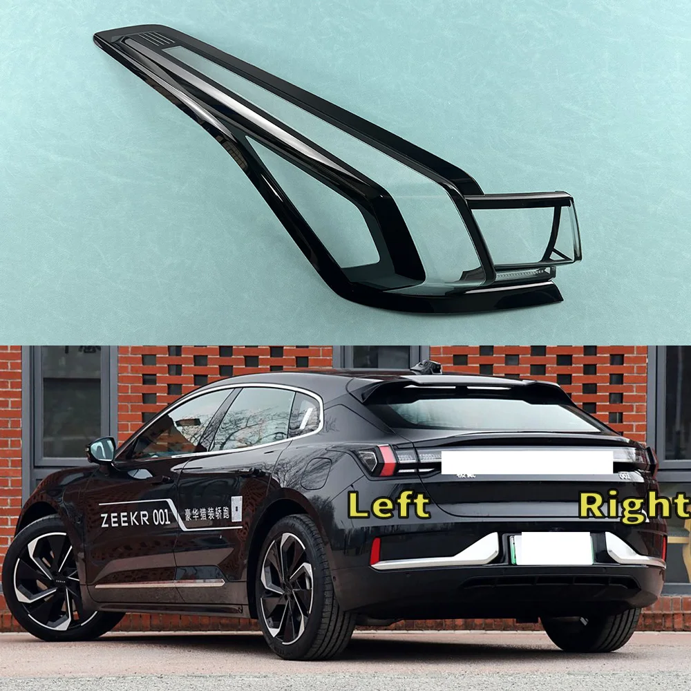

For Zeekr 001 Outer Taillight Shell Tail Lamp Cover Turn Signal Stop Light Mask Replace Original Lampshade 2021-2023