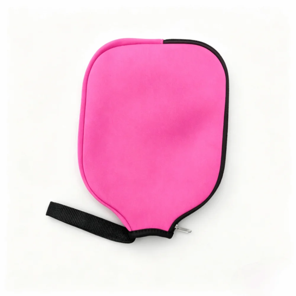 Lightweight Pickleball Paddle Cover Neoprene Durable Pickleball Racket Bag Waterproof Secure Zipper Pickleball Racket Sleeve