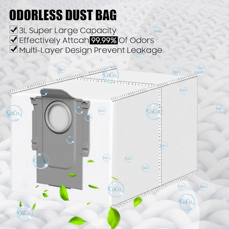 Accessories For Roborock Qrevo Master/Qrevo Slim Vacuum Cleaner Main Side Brush Hepa Filter Mop Cloth Dust Bags