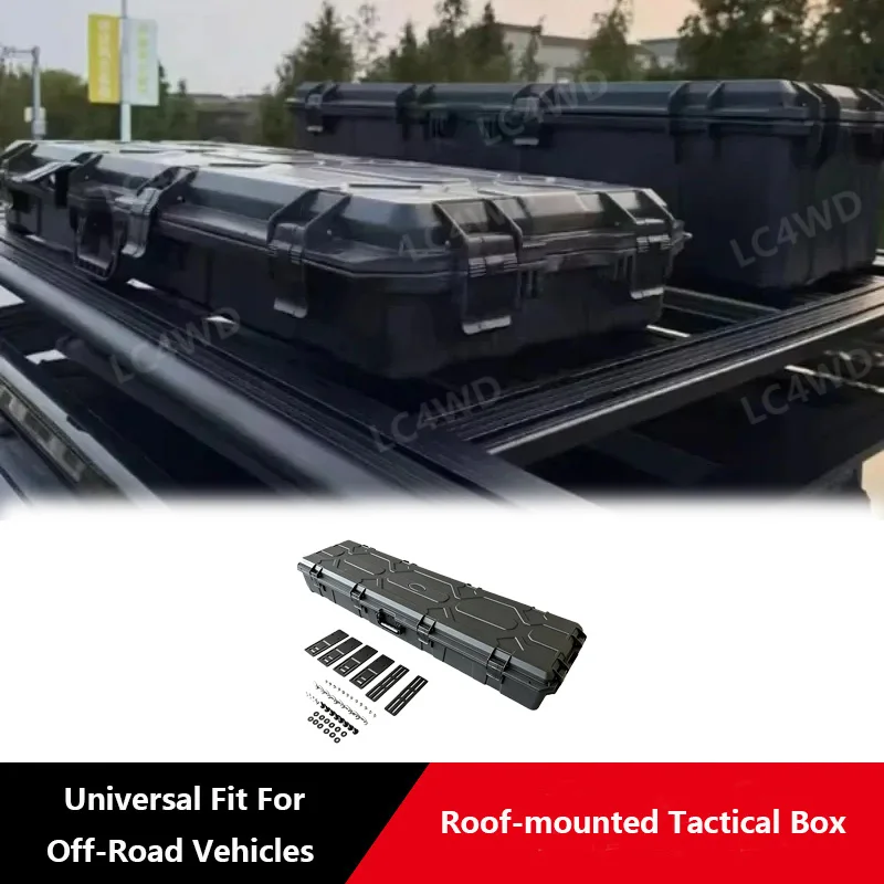 Off Road 4X4 Accessories Roof Expansion Equipment Box Outdoor Trolley Boxes For Wrangler Bronco Tank 300 500 Jetour T2 Tuck
