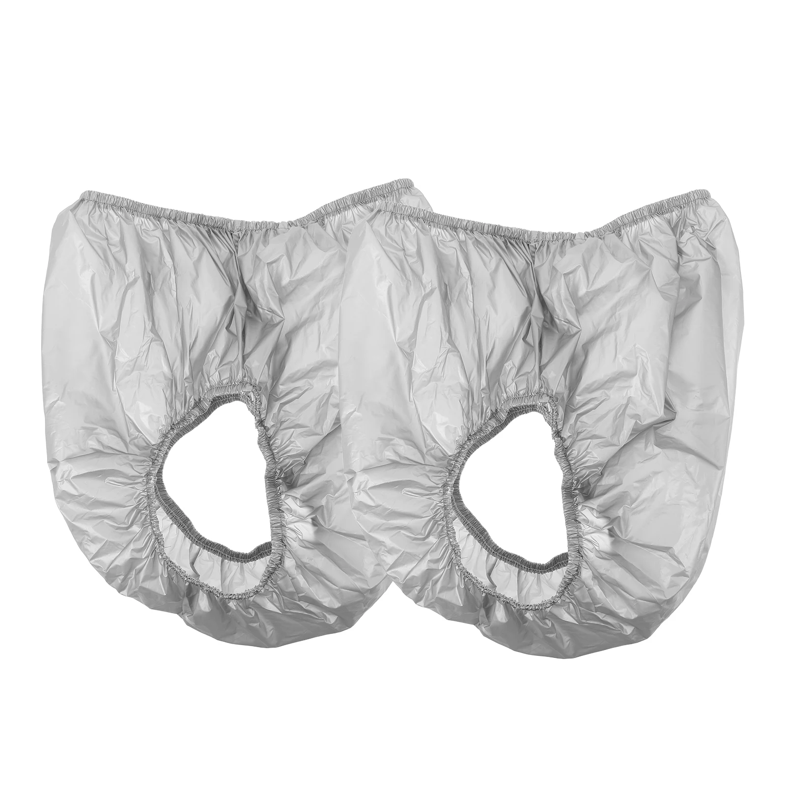 2 قطعة السراويل سلس البول الكبار مقاوم للماء قابلة لإعادة الاستخدام مانعة للتسرب ملابس داخلية من البولي ايثيلين حامي قابل للغسل القماش الحفاضات رعاية المسنين حفاضات #1