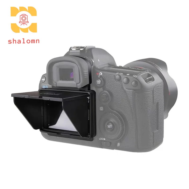 New  Square Camera Screen Sunshade King Kong Protective Screen For Canon 6D 5D4 5D3 5DsR Screen Hood