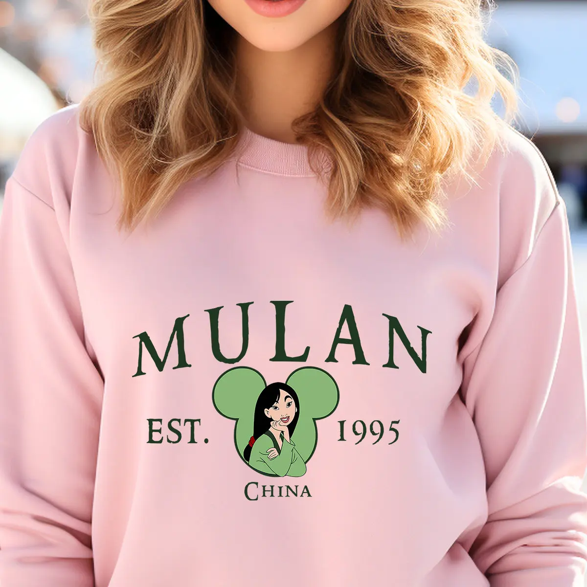 Disney Mulan Sweatshirt Mulan Dames Mulan Sweatshirt Voor Dames Prinses Sweatshirt Disney Prinses Sweatshirt