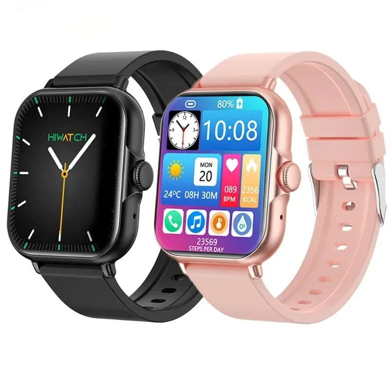 

2024 New S18 Bluetooth Call Smart Watch Men Women Health Monitor Smart Notifications Sports Smartwatch Voice Assistant