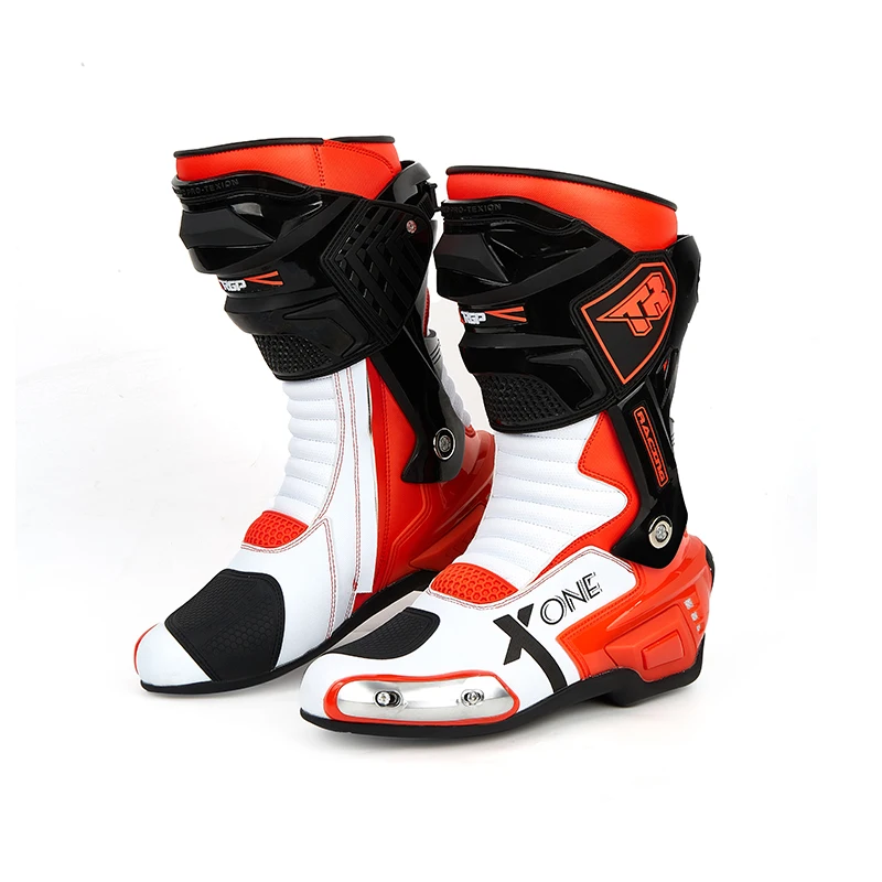 Riding boots Waterproof Enduro Motorcycle Boots Motorcycle Shoes Motorcycle Boots Men Anti-Fall Motocross BootsFor 4 Season