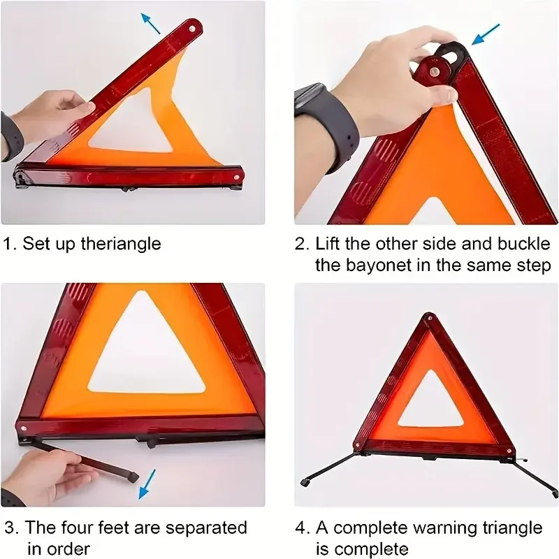 Rood reflecterend autotripod o - Emergency Exit Sign recensie en prijs