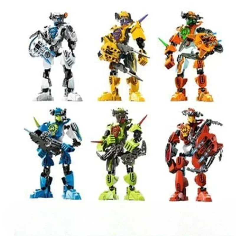 Hero Factory Star Warrior Bionicle bloques de construcción Furno Evo Robot combinado Mech modelo ladrillos conjunto juguetes para niños regalos de vacaciones