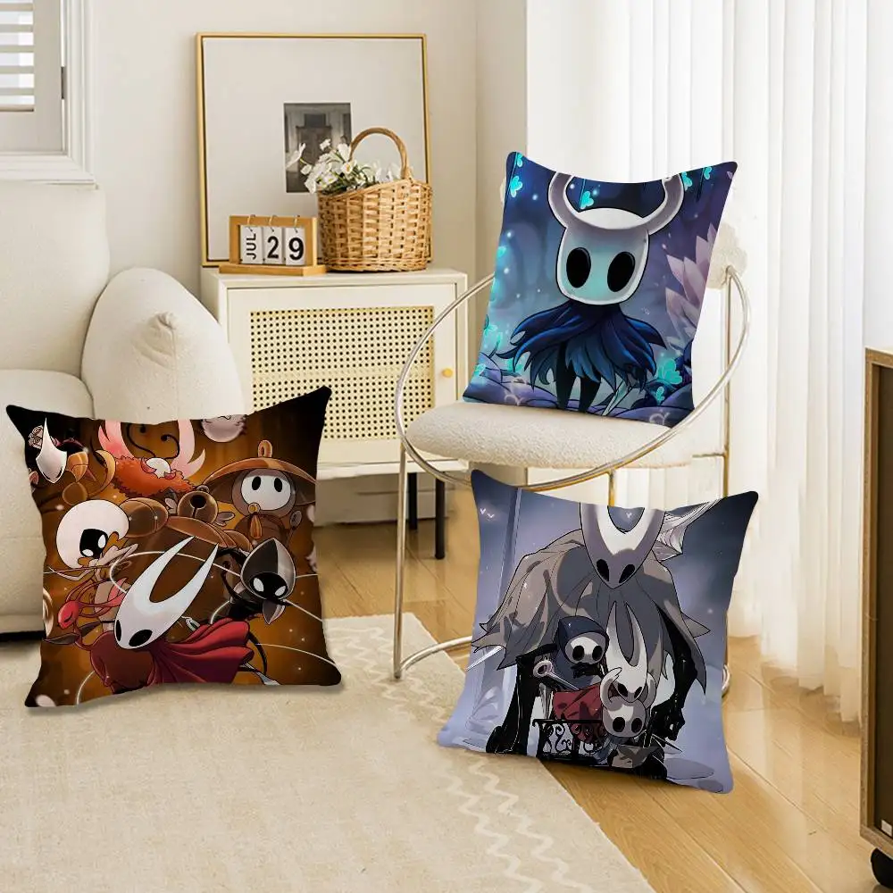 Game Anime Hollow Knight Cartoon Maple Design Cushion Cover Happy Autumn Harvest decor Holiday Decorati Pillow Cover