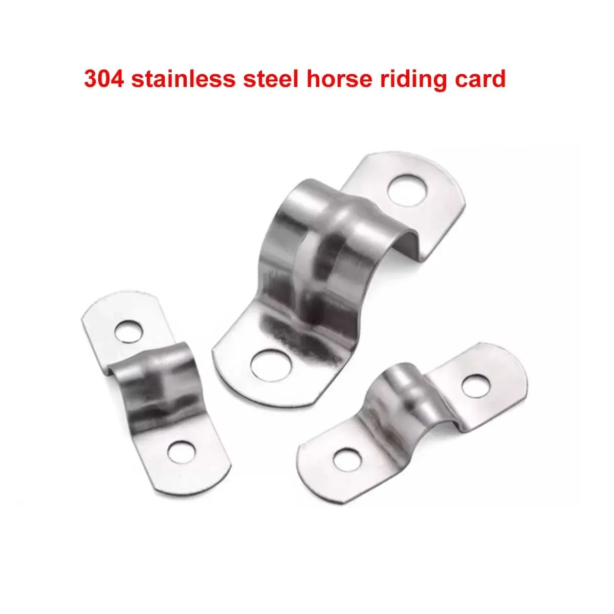 

304 Stainless Steel Horse Riding Card/Bracket/Water Pipe/u-Shaped Pipe Clamp Clamp