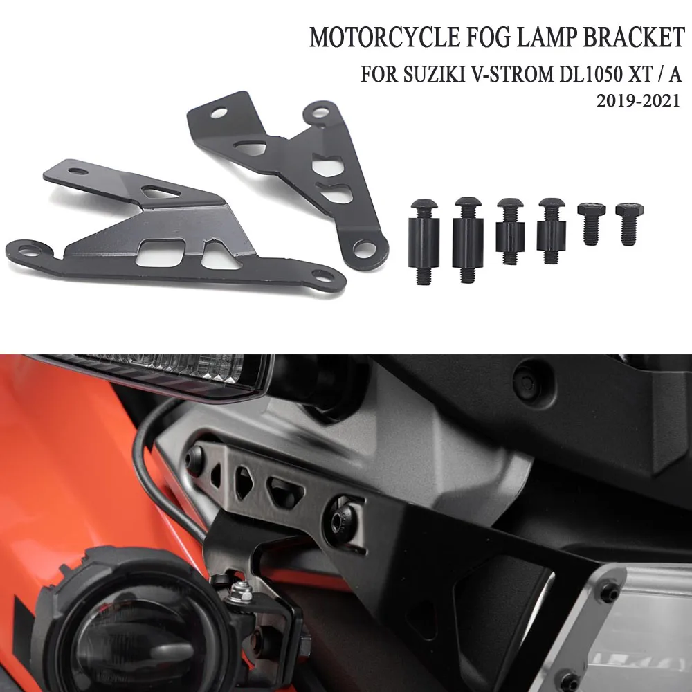 NEW Fog Lamp Bracket FOR SUZUKI V-STROM 1050XT DL1050A VSTROM V STROM 1050 DL Motorcycle Headlight Holder 1050 2019 2020 2021