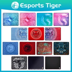 Esptiger Gaming Mousepad Tiger Smooth Flexible For Professional Gamer LongTeng Lingyun Eba QinSui 2 S Hemming High Quality