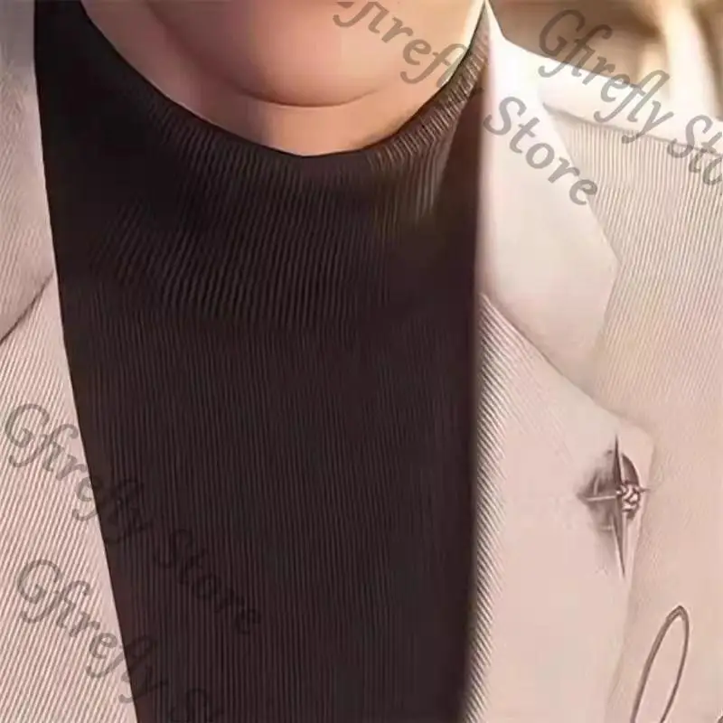 الحب والمساحة العميقة دبوس الصدر بروش تزيين الملابس أجزاء معدنية شعار Xavier Ambitus Ouch أنيمي لعبة تأثيري هدية #2