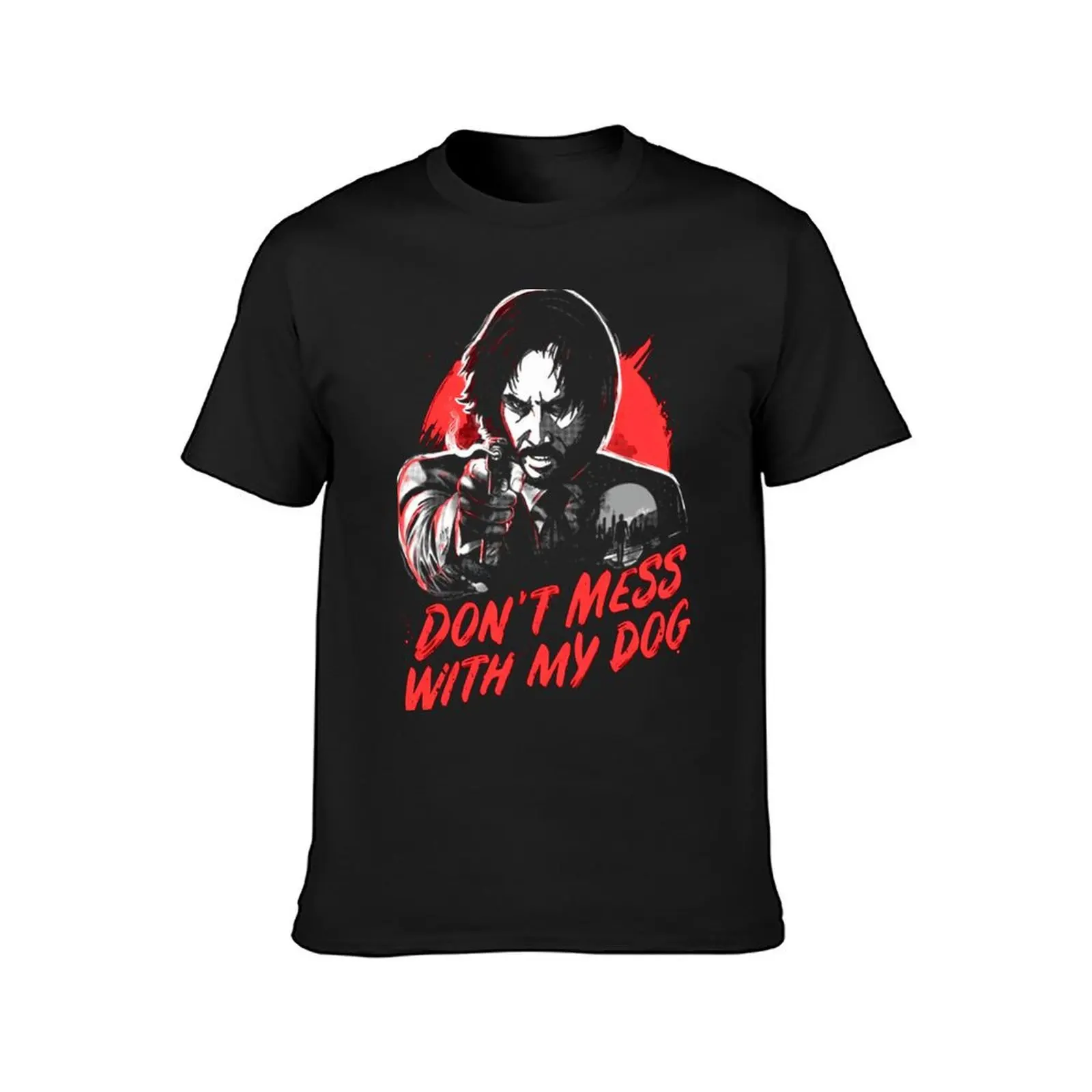 John wick T-Shirt customizeds blacks sweat heavy weight t shirts for men