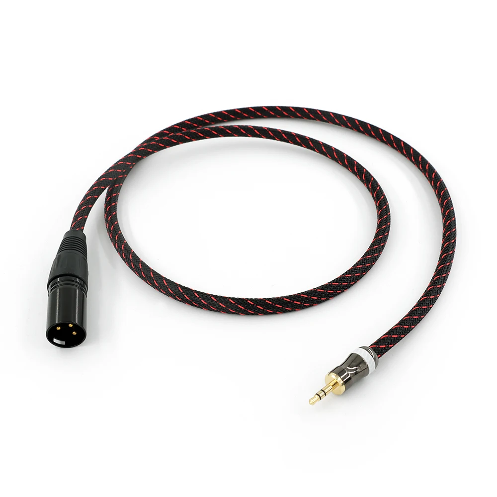 

Кабель hifi3.5 мм Джек 3,5 к xlr для акустического микрофона, обычный 3-контактный сбалансированный кабель XLR, экранированный 1 м, 2 м, 3 м, 5 м, 10 м, 8 м Микрофон